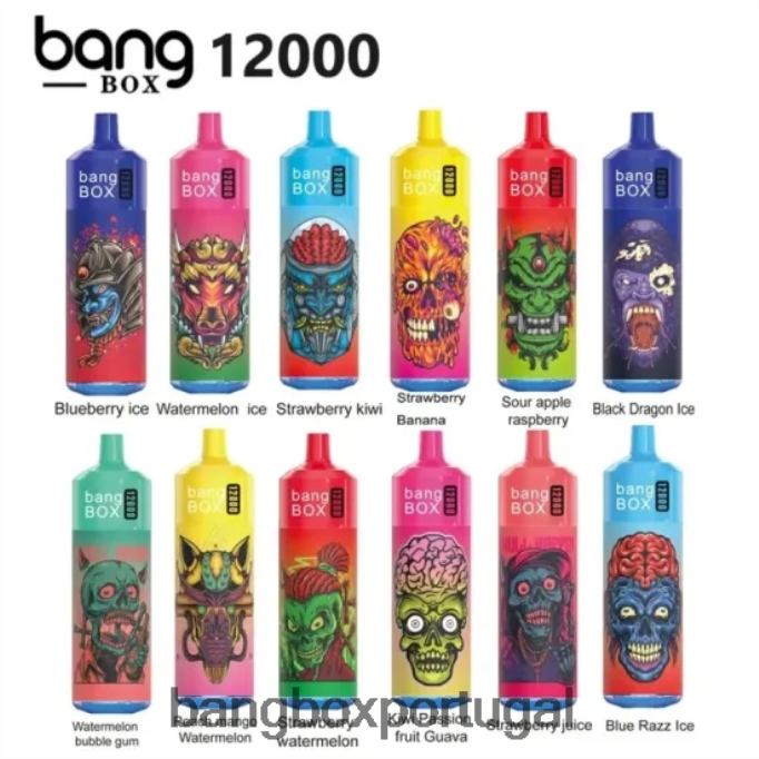 Bang Box luz rgb de 12.000 sopros descartável - Bang Box Lisbon