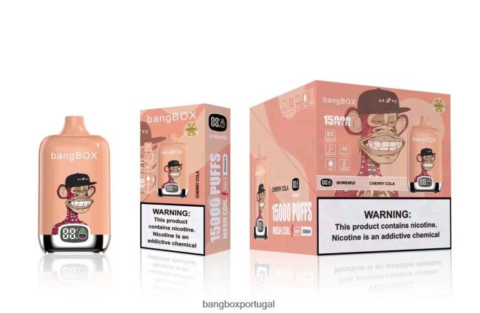 Bang Box 15.000 baforadas cola de cereja - Bang Box Portugal