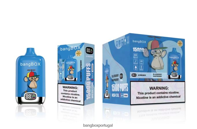 Bang Box 15.000 baforadas framboesa mirtilo - Bang Box Portugal