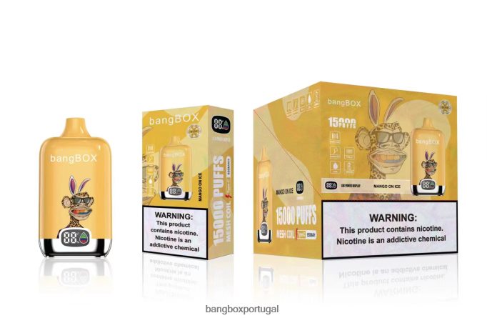 Bang Box 15.000 baforadas manga no gelo - Bang Box Vape Price