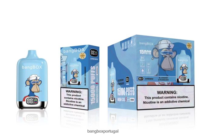 Bang Box 15.000 baforadas morango mirtilo - Bang Box Vape Price