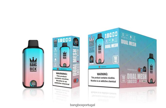 Bang Box 18.000 baforadas gelo de melancia - Bang Box Portugal