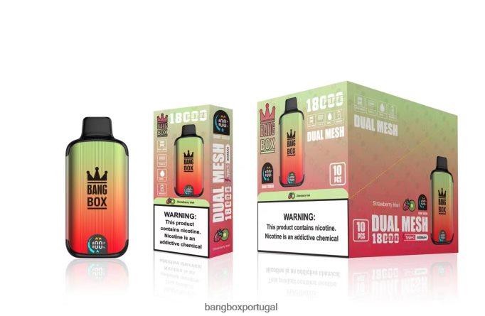 Bang Box 18.000 baforadas kiwi morango - Bang Box Lisbon