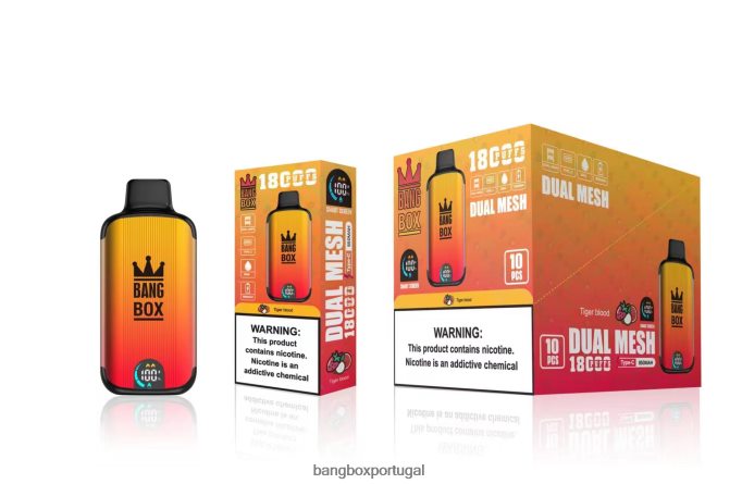 Bang Box 18.000 baforadas sangue de tigre - Bang Box Edition