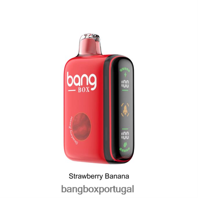 Bang Box Display de energia inteligente de 9000-18000 baforadas banana morango - Bang Box Portugal