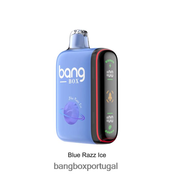 Bang Box Display de energia inteligente de 9000-18000 baforadas gelo azul - Bang Box Portugal