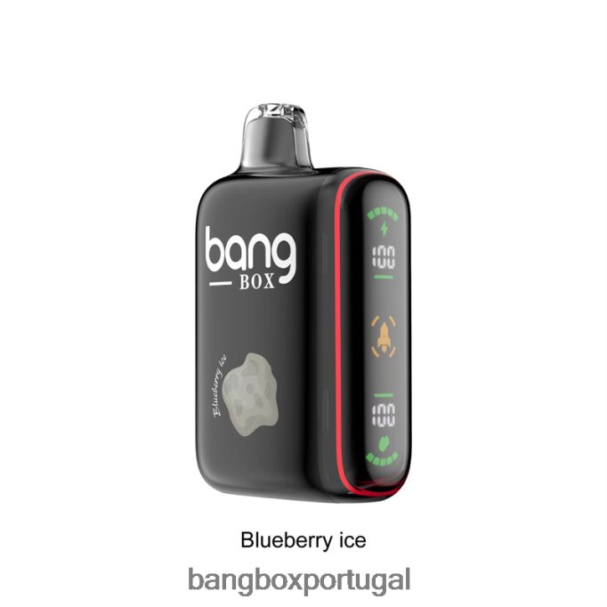 Bang Box Display de energia inteligente de 9000-18000 baforadas gelo de mirtilo - Bang Box Lisbon