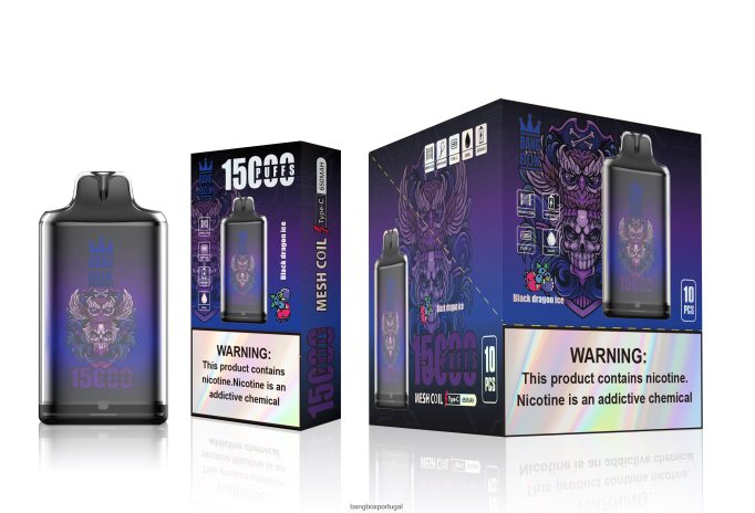 Bang Box s1-15000 baforadas gelo do dragão negro - Bang Box Portugal